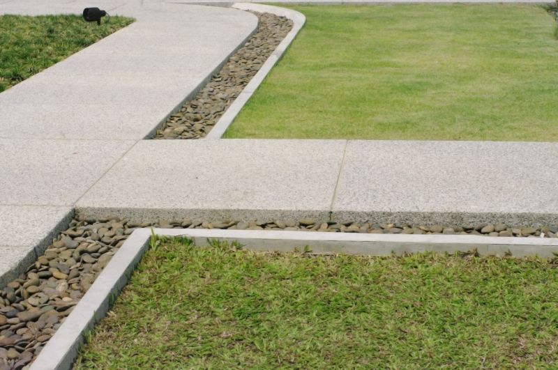 Curing Concrete Edging