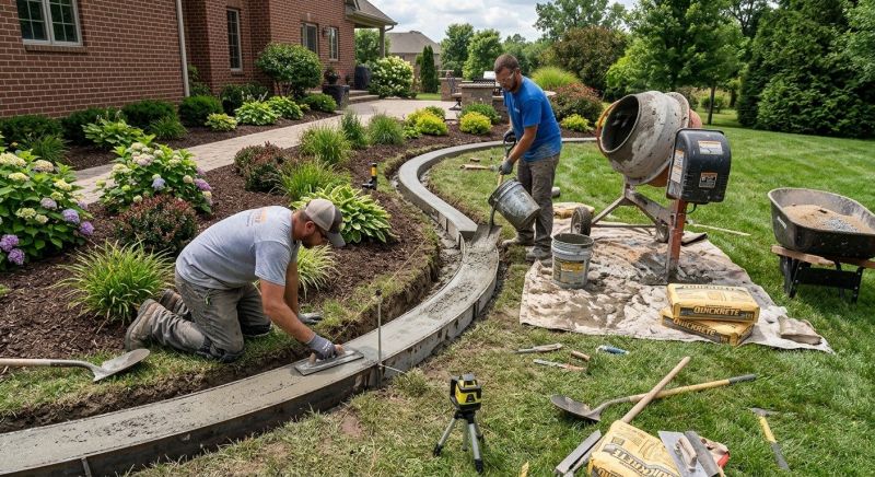 Concrete Edging Service